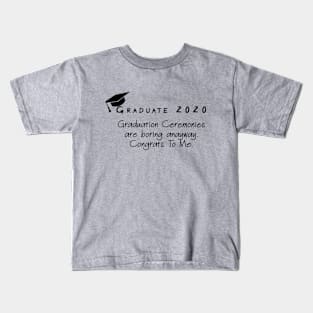 Graduate 2020,class 2020 Kids T-Shirt